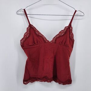 SKIMS Small Brick Fits Everybody Lace Cami and Boyshort Set NWT